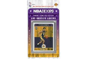 2017-18 NBA Hoops Los Angeles Lakers Factory Sealed Team Set (11 Cards)