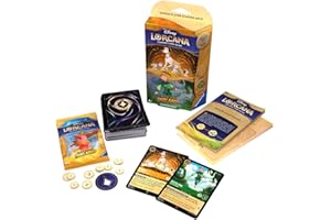 Ravensburger Disney Lorcana TCG: Into The Inklands - Amber & Emerald Single-Player Starter Deck | Engaging Gameplay | Over 200 Original Disney Artworks | Ideal for Ages 8+