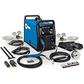 Miller 907757 Multimatic&reg; 220 AC/DC Multiprocess Welder, 120V/240V | 120-240 V; Welds mild steel up to 3/8 in; Freedom to weld any process including MIG, flux-cored, stick and AC/DC TIG