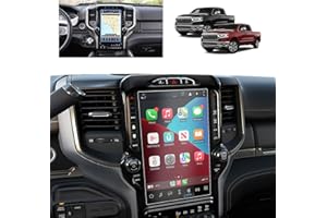 BSTW Ram 1500 Screen Protector for 2019-2025 Dodge Ram 1500 2500 3500 Uconnect Pickup Truck 12 Inch Touchscreen Ram Truck Accessories 9H Anti-Fingerprint & Glare Tempered Glass Film
