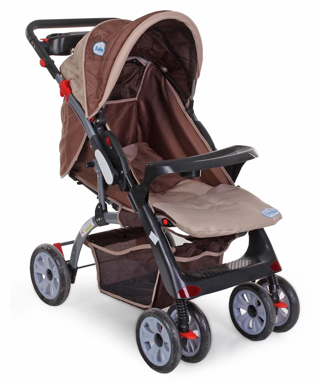 how to fold babyhug pram