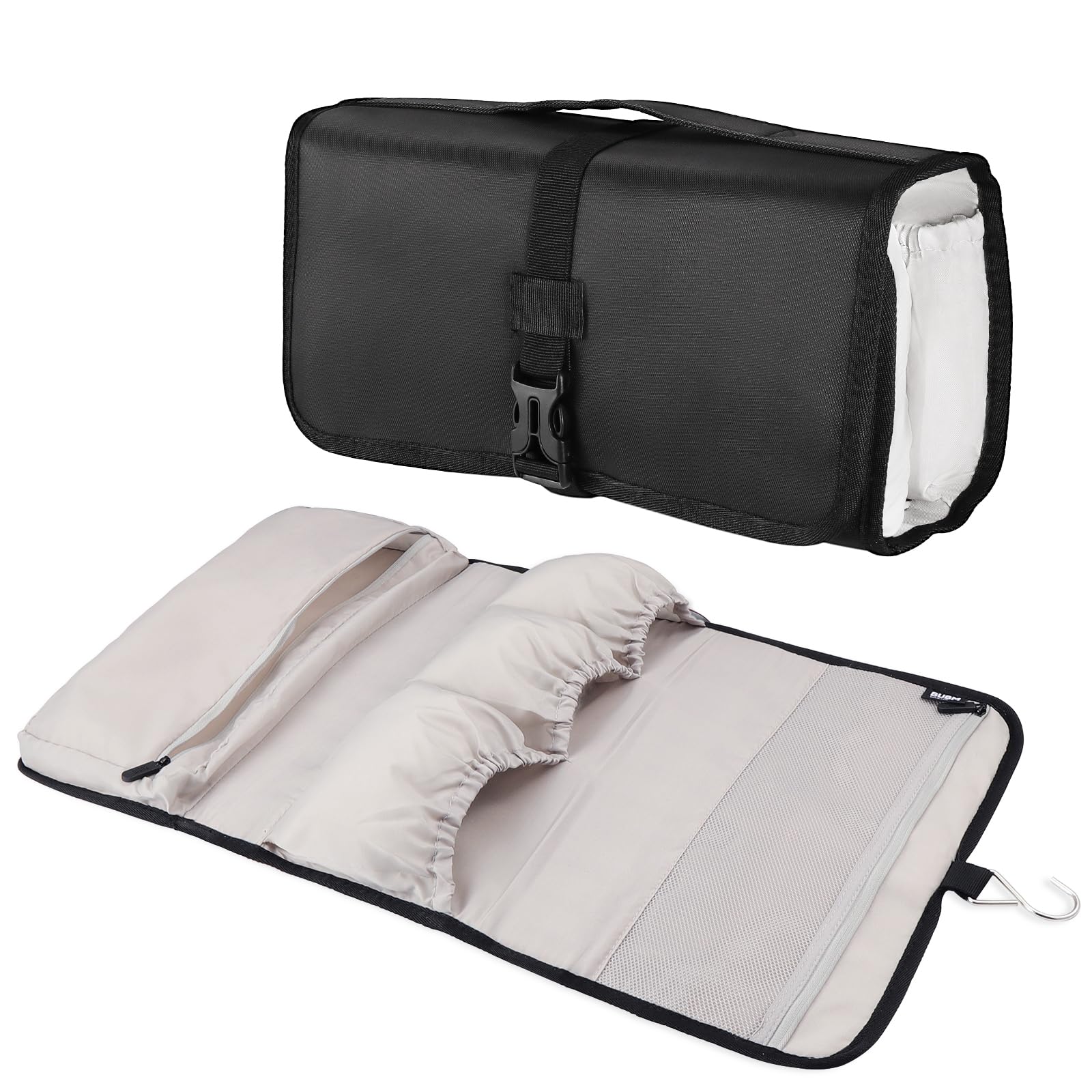 Kyrio Travel Storage Bag Compatible with Dyson Airwrap Styler, Portable Hanging Bag Storage Organizer for Airwrap Styler and Attachments