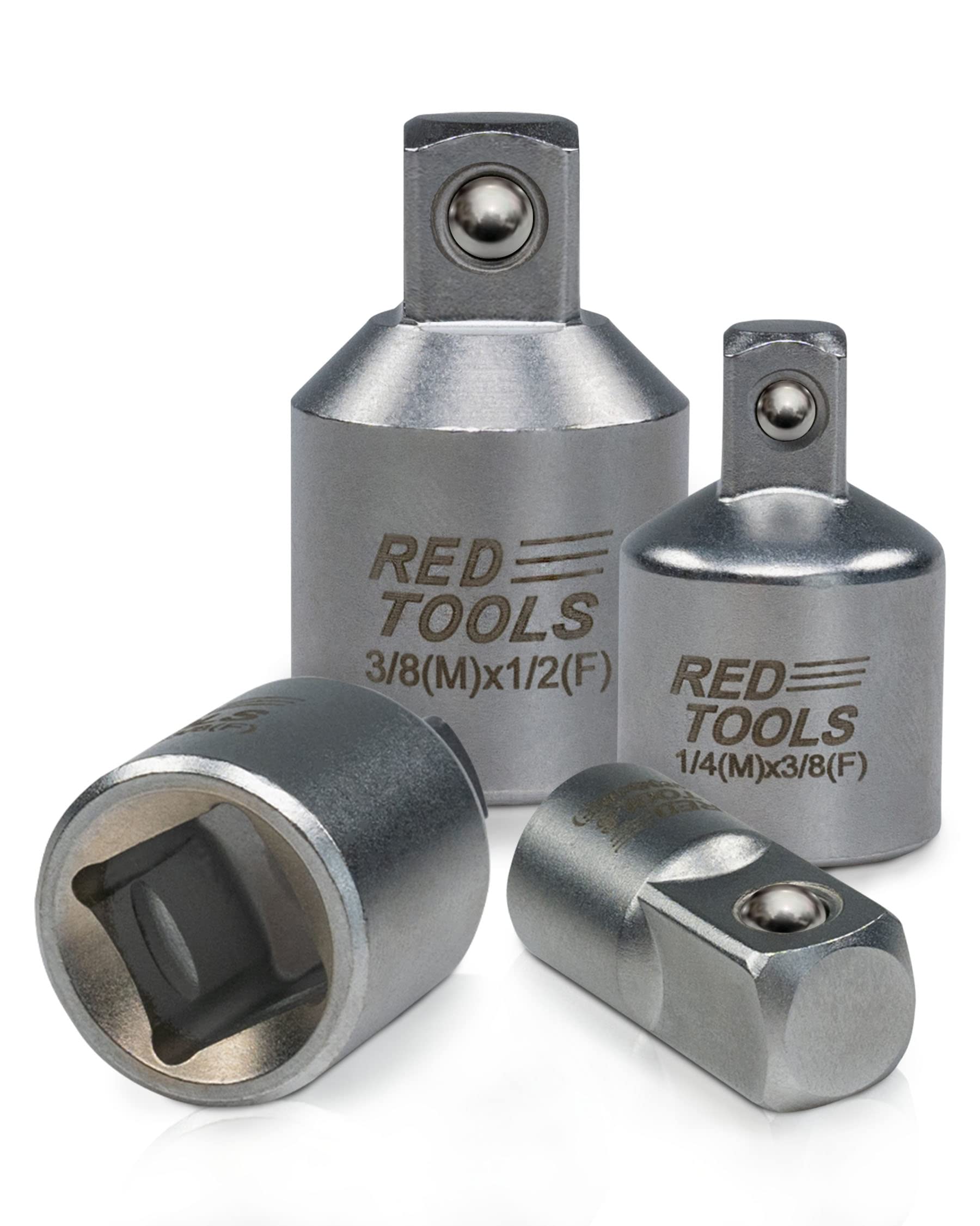 Red Tools RT20406 4-Piece Adaptor Set