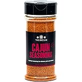The Spice Lab Cajun Seasoning - Robust Gourmet Blend Cajun Powder Seasoning - Essential For Fish & Vegetables - The Definitive Mix to Infuse Southern Soul into Your Dishes - Hot Cajun Seasoning