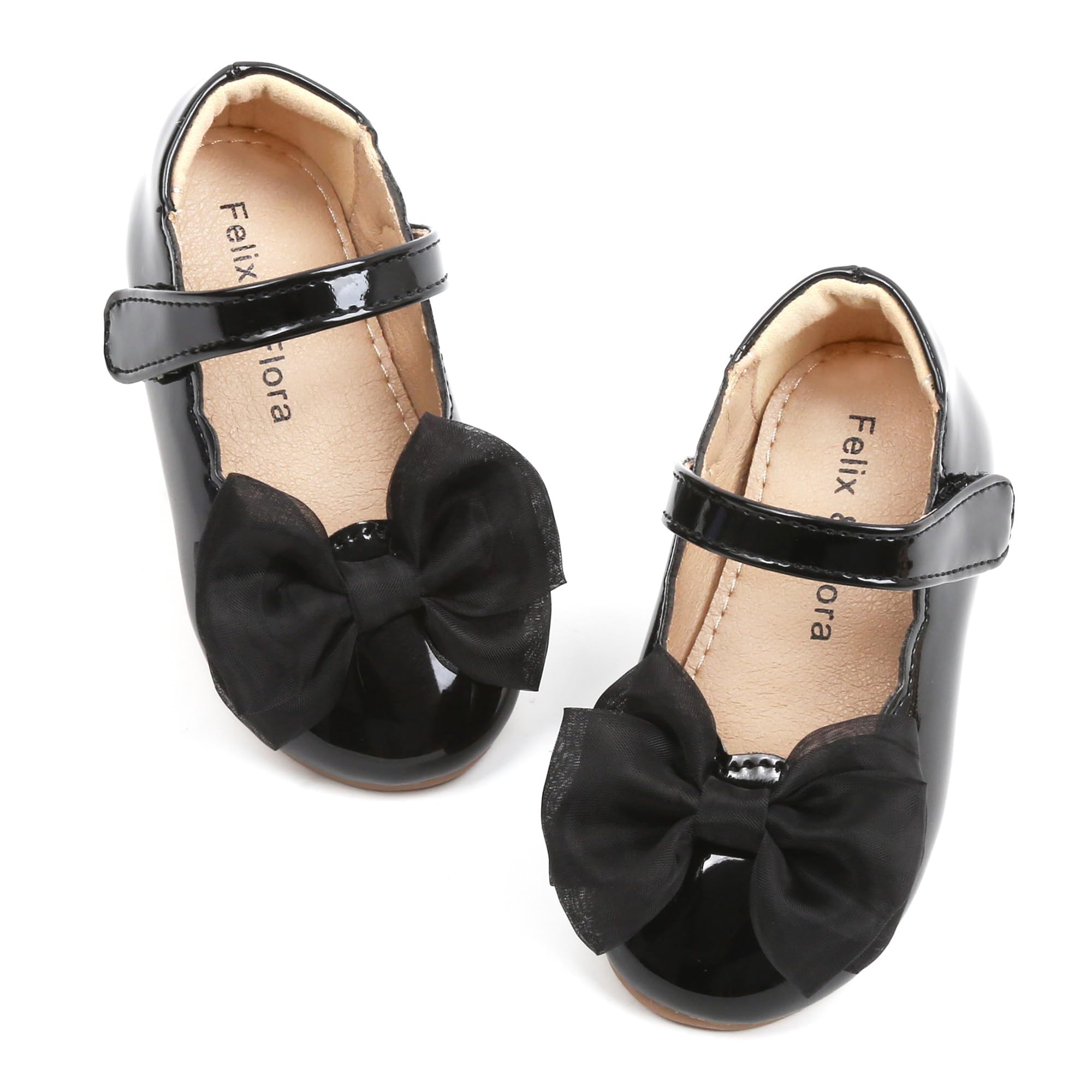 Felix & Flora Girls Toddler Little Ballet Shoes