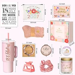 18th Birthday Gifts for Girls - 18 Year Old Girl