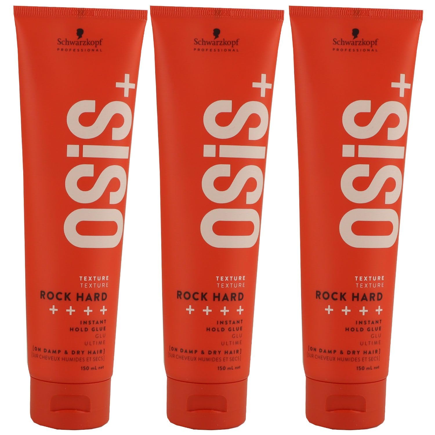 Schwarzkopf OSIS Rock Hard 150ml x 3 Value Pack