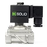 U.S. Solid 1/2" Stainless Steel Solenoid Valve