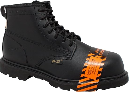 black composite boots