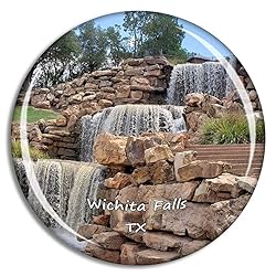 Fridge Magnet Wichita Falls The Falls in Lucy Park