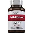 Piping Rock L Methionine 1000mg | 100 Capsules | Free Form Supplement | Non-GMO, Gluten Free