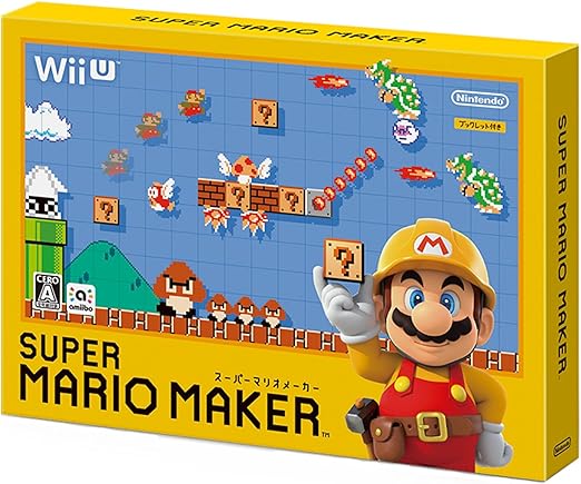 Amazon スーパーマリオメーカー 特典 ソフトカバー仕様ブックレット 同梱 Wii U ゲーム