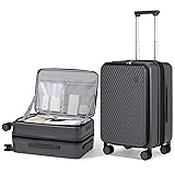 mixi 20 Inch Expandable Carry On Luggage PC Hard