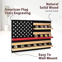 ASmileIndeep Large American Flag Challenge Coin