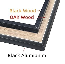 Weikani A3 OAK Wood Picture Frame Picture Frame,2