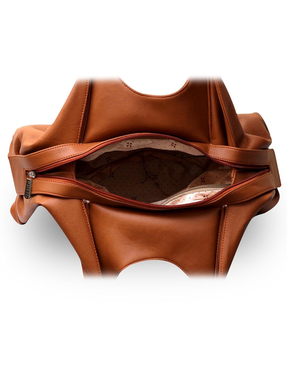 fostelo style diva women's handbag (tan) ()