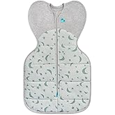 Love to Dream Swaddle UP Extra Warm 3.5 TOG, Olive, Medium, 13-19 lbs, Dramatically Better Sleep, Allow Baby to Sleep in Preferred Arms Up Position for Self-Soothing, Snug Fit Calms Startle Reflex