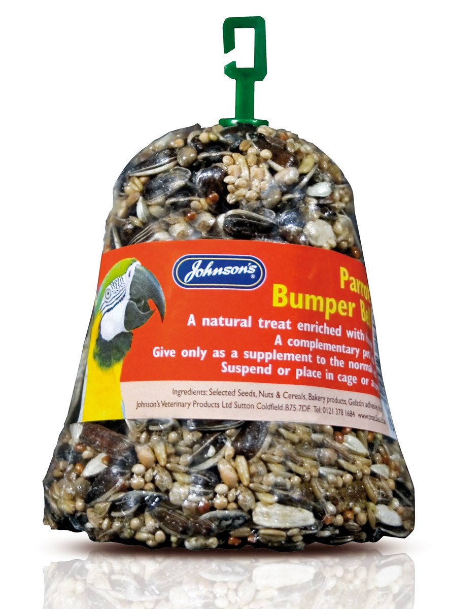 Johnsons Vet Parrot Bumper Bell Treat , 150 g