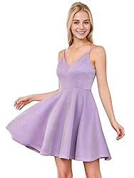 Ever-Pretty Women's Summer Dresses Glitter V Neck