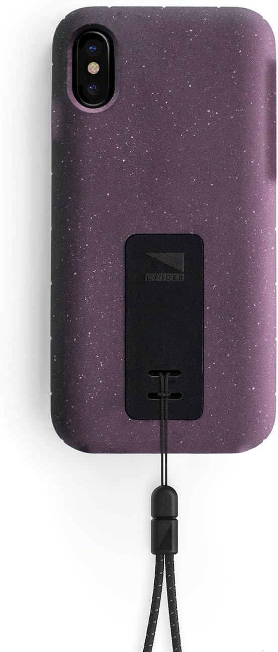 Lander Moab Temperature Resistant Military Drop Protection Case Cover for Apple iPhone Xs/X - Purple