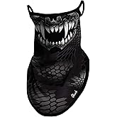 Obacle Neck Gaiter Face Mask with Ear Loops Bandana Face Mask Scarf Face Cover for Men Women