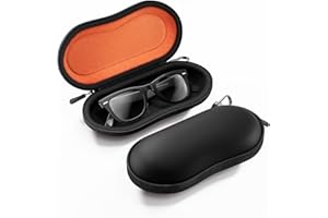 ProCase Sunglasses Case, Hard EVA Shell Shockproof Eyeglass Case for Men Women with Metal Hanging Hook and Velvet Lining