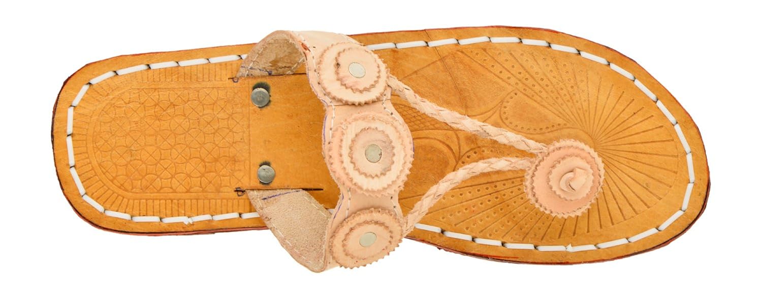 women's leather kolhapuri desginer chappal