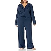 Cosabella womens Bella Relaxed Long Sleeve Top & Pants Pajama Set