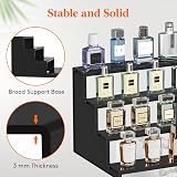 Lifewit 4 Tier Perfume Stand Plastic Organizer 30 cm Black 2 Pcs view 2