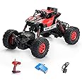 SainSmart Jr. 1: 16 RC Rock Crawler 4WD Large Size Remote Control Off Road Car with Two Rechargeable Batteries for Kids, 4x4 Waterproof Monster Truck 2.4Ghz