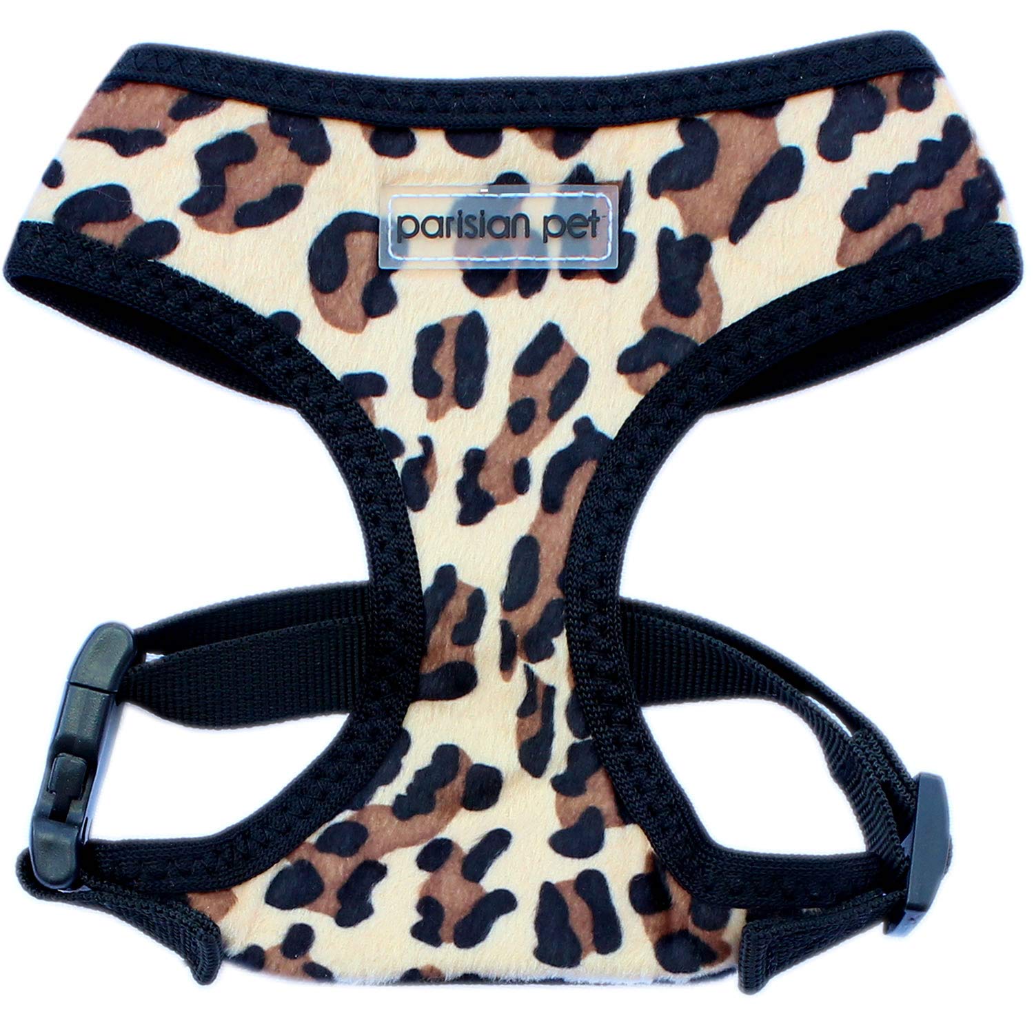 Parisian Pet Freedom Dog Harness, Leopard, L