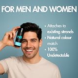 Hair Genetics Hair Fibres Dark Brown 22g for Hair Loss Thickening view 6