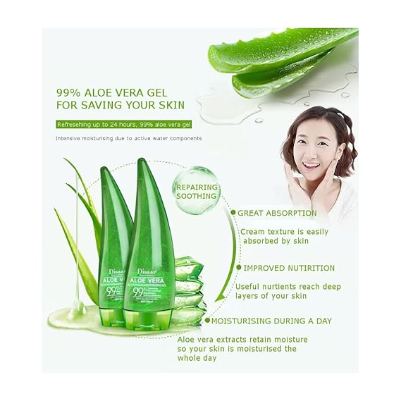 disaar aloe vera gel for face