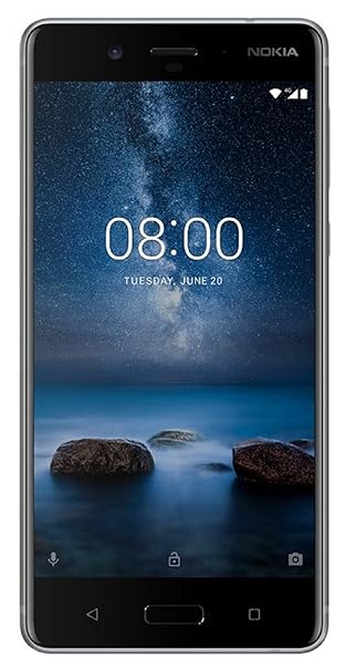 Nokia 8 (Steel, 64GB)