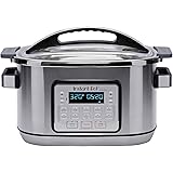 Instant Pot Aura Pro Multi-Use Programmable Slow Cooker with Sous Vide, 8 quart, Silver (AURA PRO 6QT)