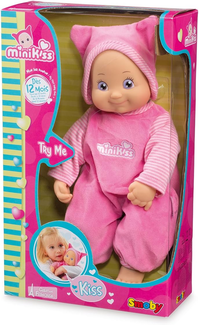 Smoby Minikiss 210102 Doll with Batteries Included, Other, Norme - Image 5