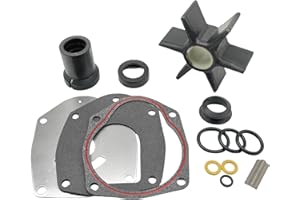 SeaSierra 43026Q06 Water Pump Impeller Kit for MerCruiser Alpha One 1 Gen 2 Out Drive and Mercury Mariner 40-250 HP Outboard Replacement 8M0100526 Sierra 18-3265