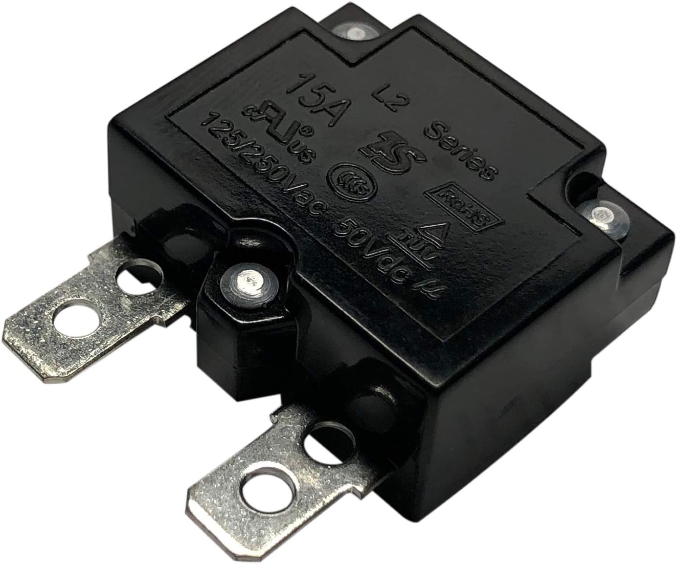 Circuit Breakers 15a Resettable Circuit Breaker Push Reset Home Garage