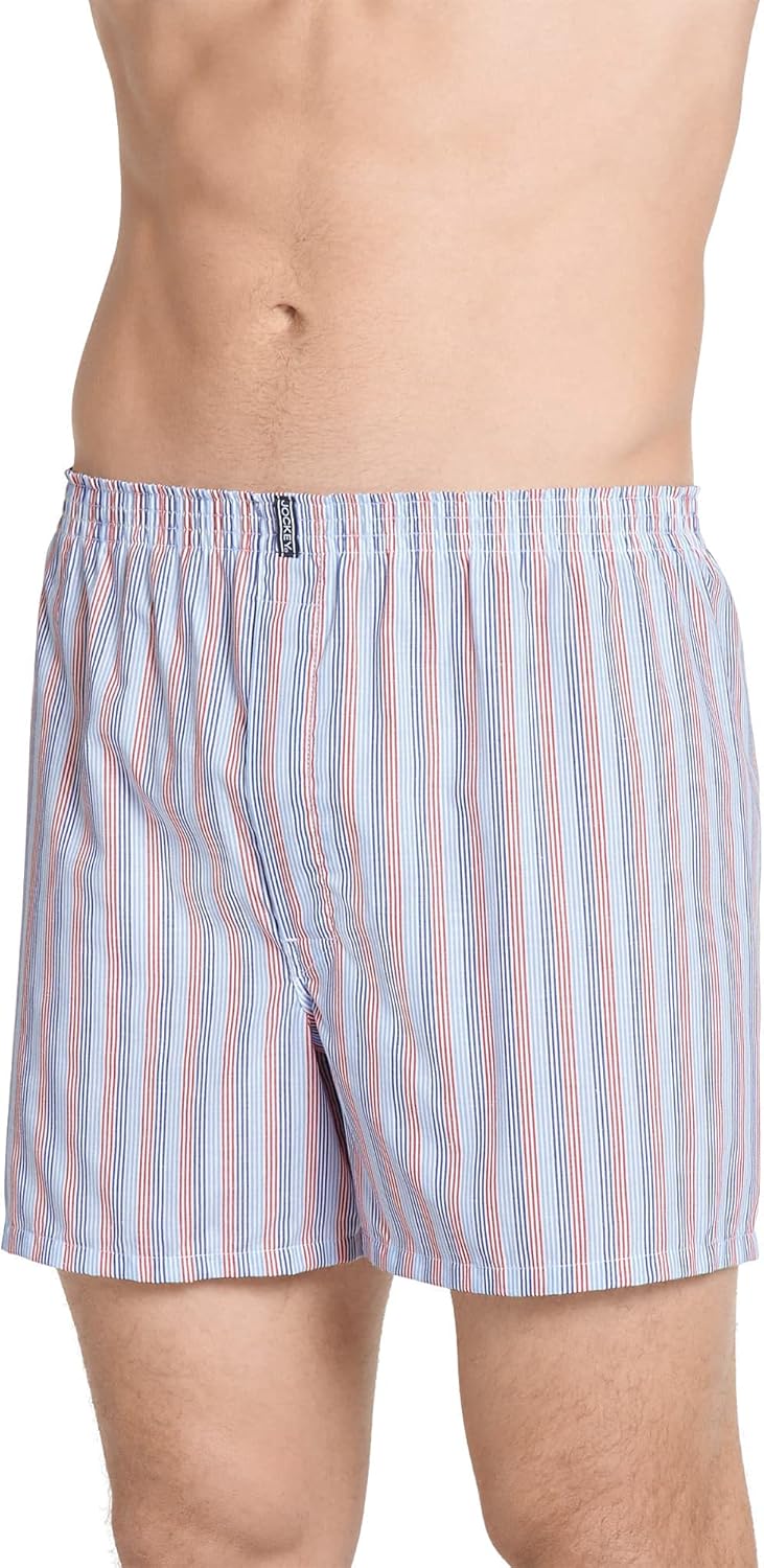 Jockey Men's Underwear Classics Full Cut Boxer 3 Pack at Amazon Men’s