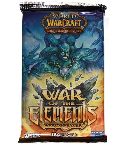 Amazon.com: World of Warcraft TCG WoW Trading Card Game Aftermath Crown of  the Heavens Booster Pack : Toys & Games