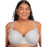 Fruit of The Loom Women's Fit for Me Collection: Plus Size Cotton T-Shirt Bra - Comfort & Style for Every Body