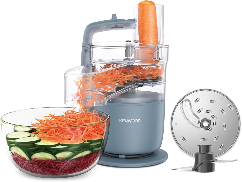 Kenwood MultiPro Go FDP22.130GY Food Processor 0.75L 650W Grey