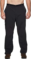 Columbia Mens Silver Ridge Cargo Pant, Black, 42W x