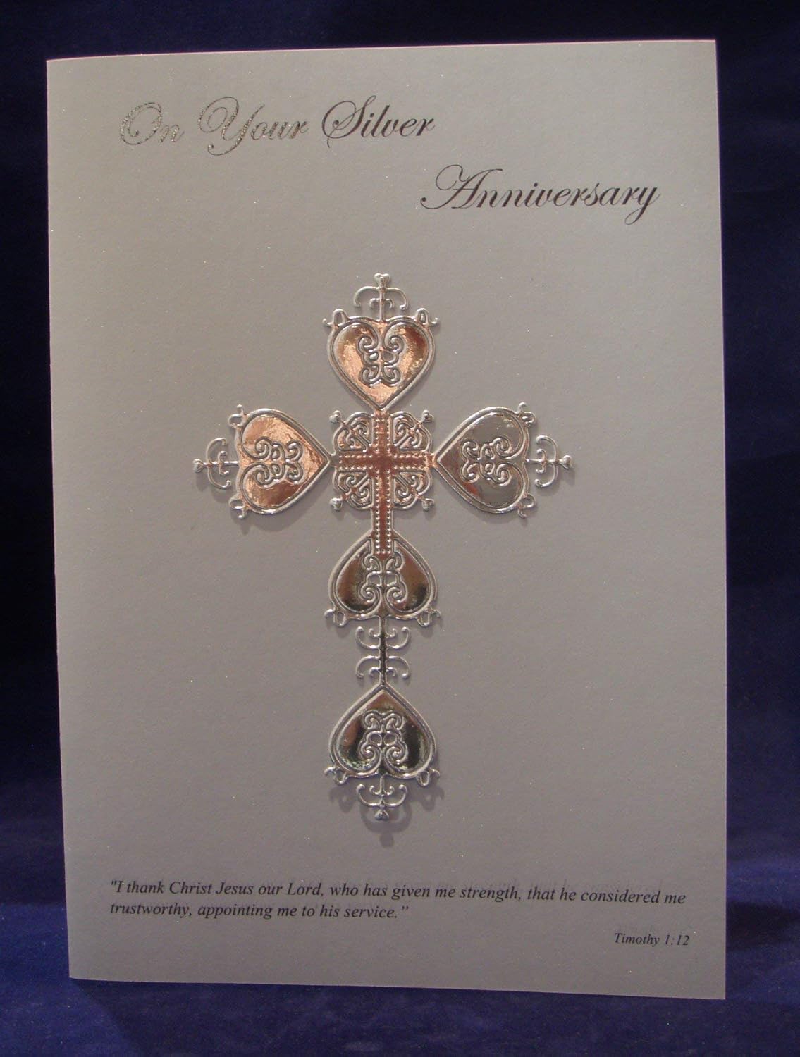 Religious Anniversary Card Ordination Card Card For Nun Card For Priest Ordination Anniversary Silver Anniversary Golden Anniversary Amazon Co Uk Handmade