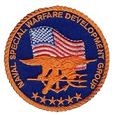 Military Seal Team Naval Special Warfare Hook Fastener Patch (MTS2)