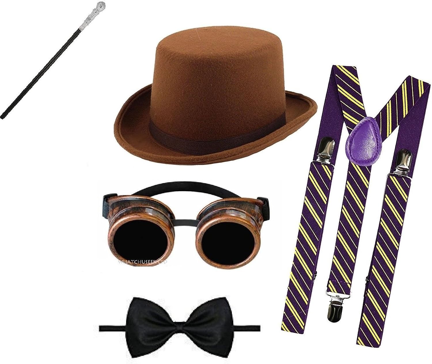 Mega_Jumble® Adult Willy Wonka Charlie and the Chocolate Factory Roald