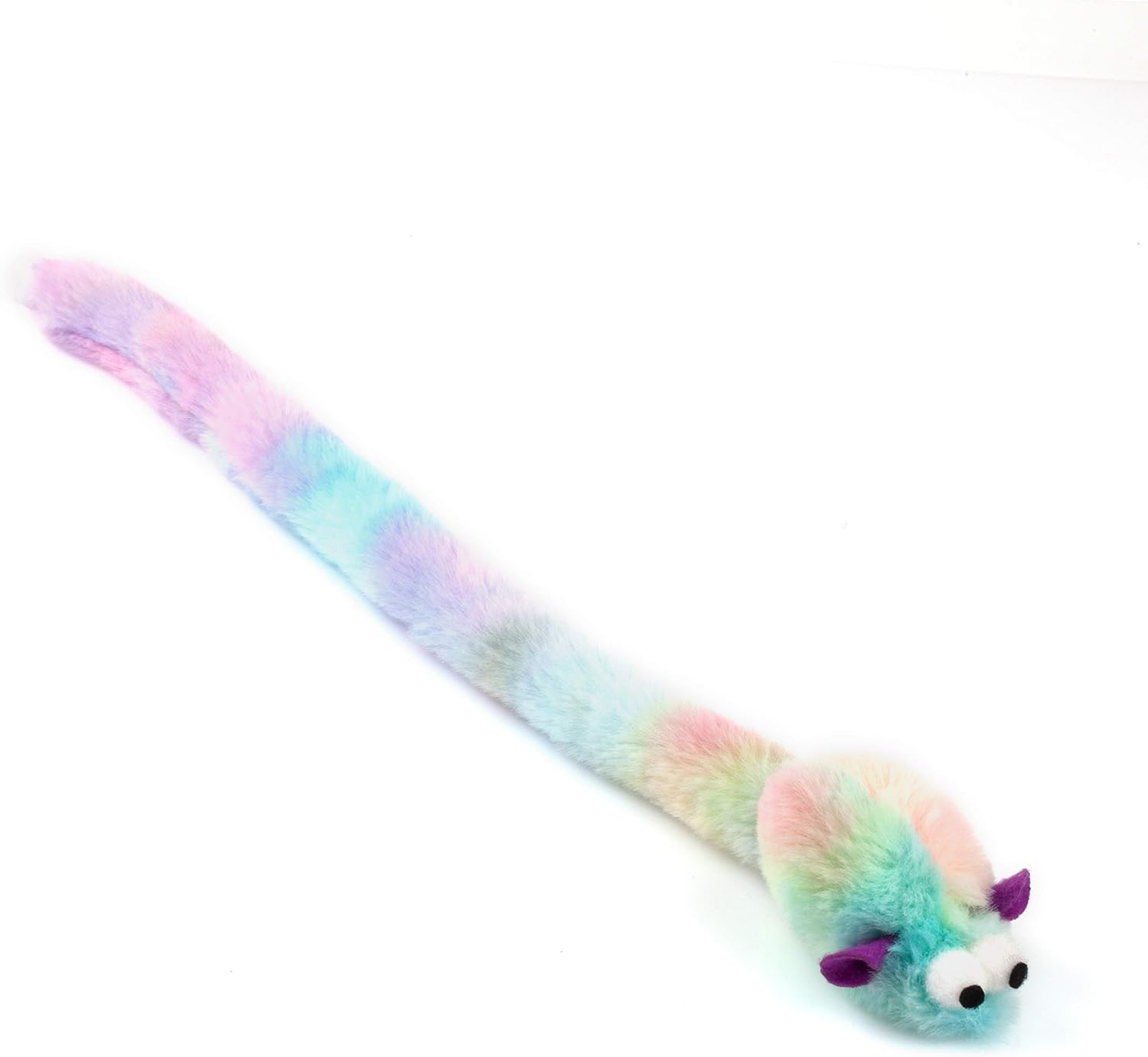 Chiwava 4 Packs 15 Inch Long Soft Plush Cat Toys Mice with Bell Rustle Sound Small Mouse Activity Interactive Toy : Pet Supplies