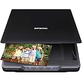 Epson Perfection V39 Color Photo & Document Scanner with Scan-To-Cloud & 4800 Optical Resolution,Black