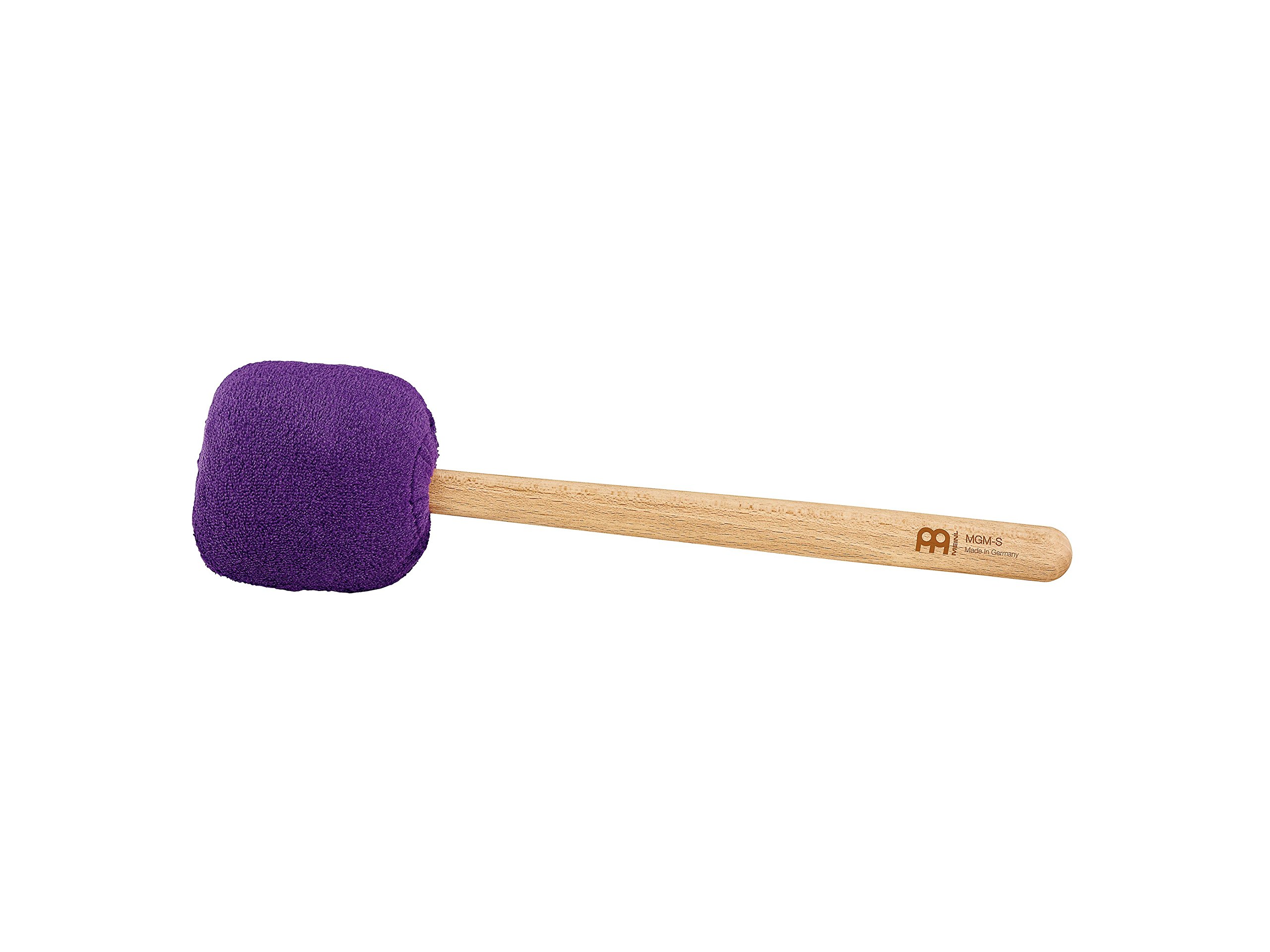 Sonic Energy Gong Mallet Small – Lavender mallet with beechwood handle – For gong players, meditation, percussion – Sheep’s wool, synthetic fleece (MGM-S-L)