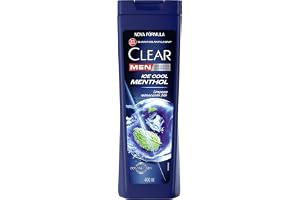 Clear Shampoo Men Anticaspa Ice Cool Menthol 400Ml